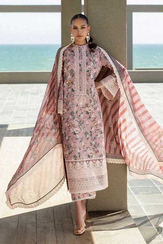 Picture of Zainab Chottani - Tahra Lawn Collection - MARAYA-09-UNS - Unstitched - Available at Raja Sahib