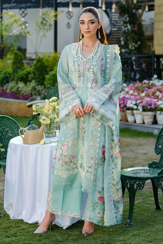 Picture of Elaf - Luxury Lawn Collection Vol 2 - ELH 2B Zoya - Unstitched - Available at Raja Sahib