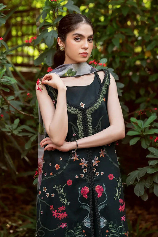 Picture of Asifa & Nabeel - Yakin Lawn Collection - Elysian-(YKL25-11) - Unstitched - Available at Raja Sahib