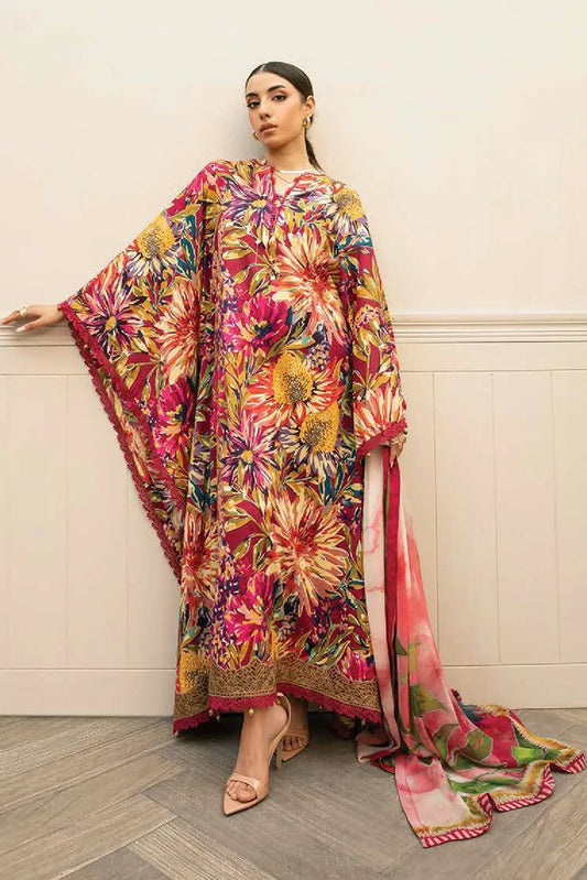 Picture of Maria B - M Basics Lawn Edition Vol 2 - MB-CUS25-903B - Unstitched - Available at Raja Sahib