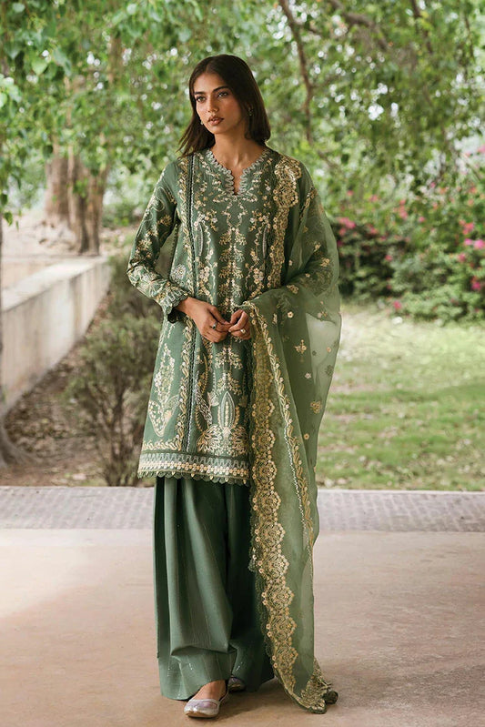 Picture of Afrozeh - Mulaqaat Festive Lawn Collection - D-02 Waadha - Unstitched - Available at Raja Sahib