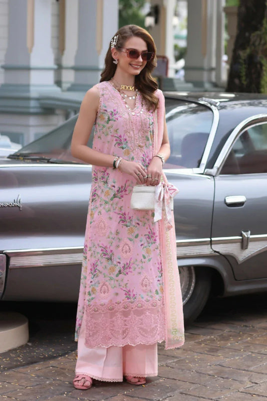 Picture of Noor by Saadia Asad - Noor Eid Luxe Chikankari Collection - Design 11 - Unstitched - Available at Raja Sahib