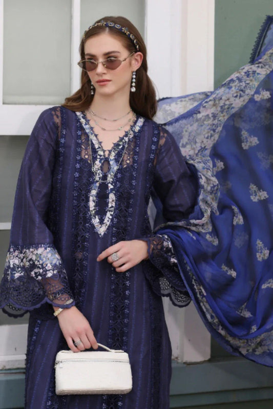 Picture of Noor by Saadia Asad - Noor Eid Luxe Chikankari Collection - Design 07 - Unstitched - Available at Raja Sahib