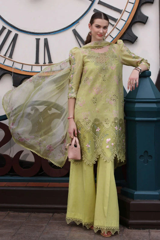 Picture of Noor by Saadia Asad - Noor Eid Luxe Chikankari Collection - Design 08 - Unstitched - Available at Raja Sahib