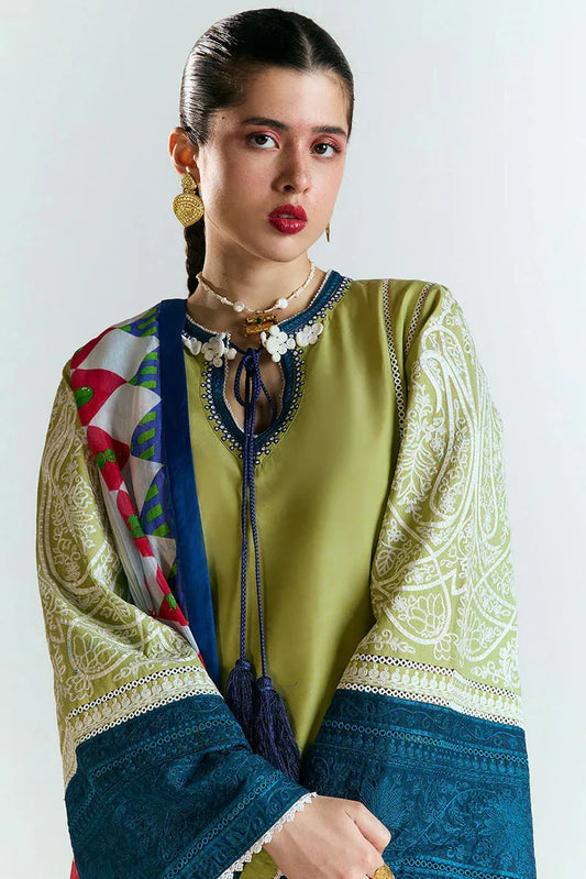 Picture of Hussain Rehar - Jugnu Spring Summer Edit 2 - 06 Bia - Unstitched - Available at Raja Sahib