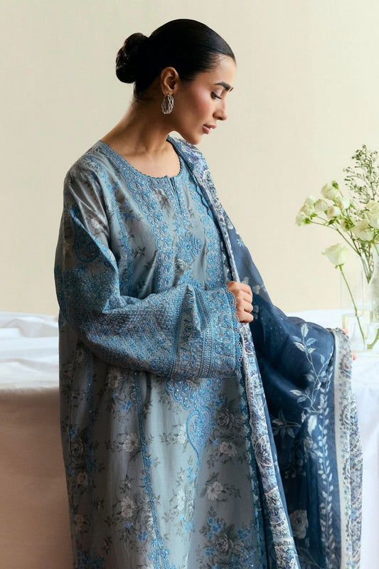 Picture of Zara Shahjahan - Coco Luxury Eid Ul Azha Edit - FLEURON-D6 - Unstitched - Available at Raja Sahib