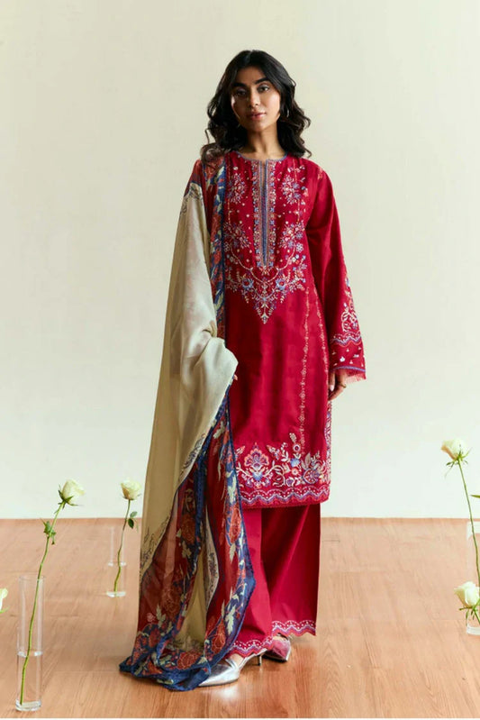 Picture of Zara Shahjahan - Coco Luxury Eid Ul Azha Edit - ALBA-D8 - Unstitched - Available at Raja Sahib