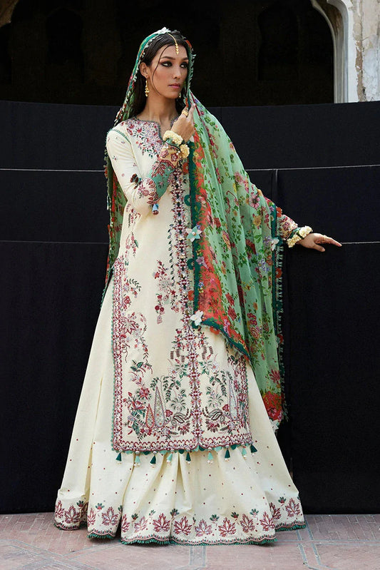 Picture of Hussain Rehar - Nirmal Embroidered Lawn Eid Collection - 01 Sahil - Unstitched - Available at Raja Sahib