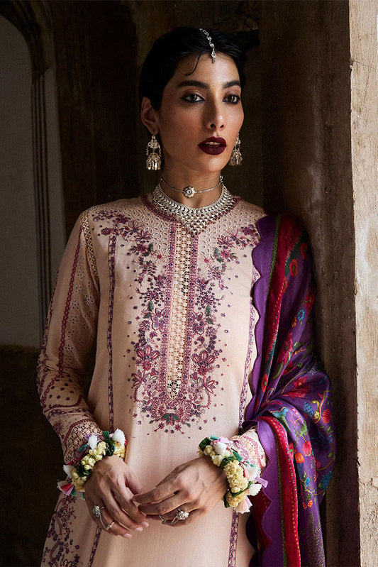 Picture of Hussain Rehar - Nirmal Embroidered Lawn Eid Collection - 03 Lehr - Unstitched - Available at Raja Sahib