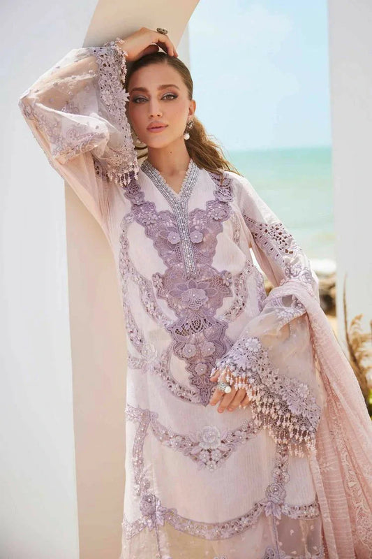 Picture of Maria B - Eid Ul Azha Luxury Lawn Collection - EL25-02 - Unstitched - Available at Raja Sahib