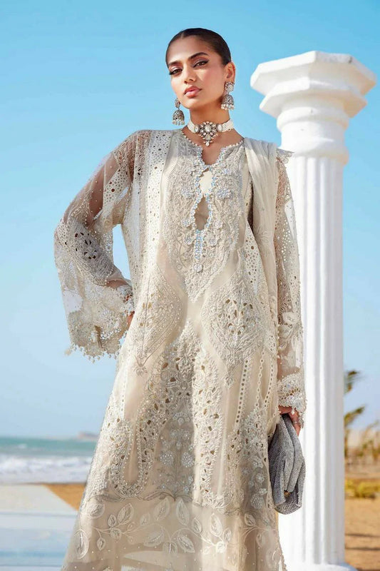 Picture of Maria B - Eid Ul Azha Luxury Lawn Collection - EL25-09 - Unstitched - Available at Raja Sahib