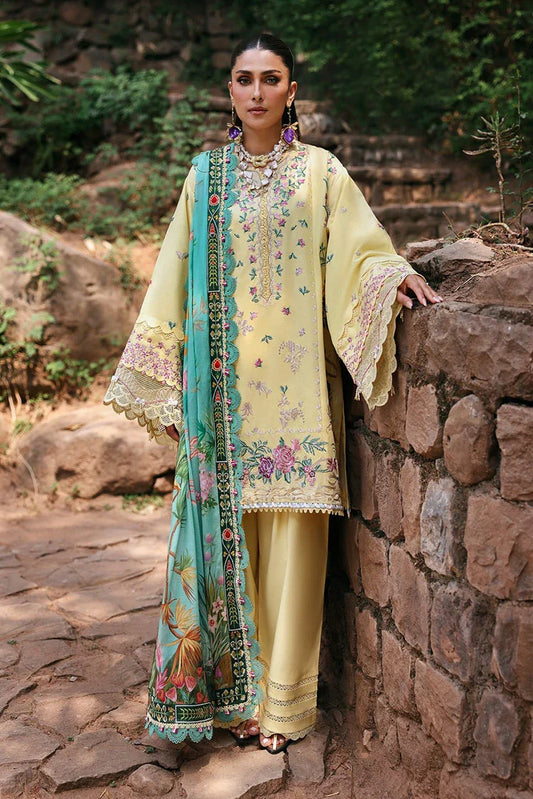 Picture of Republic Womenswear - Talia Summer Lawn Collection - 3A Lina - Unstitched - Available at Raja Sahib
