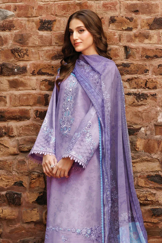 Picture of Farasha - Seraya Embroidered Lawn Collection - 03 FLOREN - Unstitched - Available at Raja Sahib