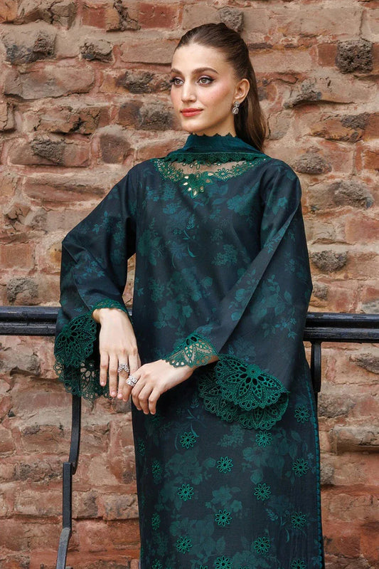 Picture of Farasha - Seraya Embroidered Lawn Collection - 04 PERIVEIL - Unstitched - Available at Raja Sahib