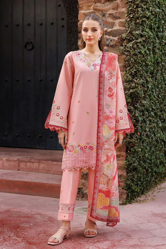 Picture of Farasha - Seraya Embroidered Lawn Collection - 05 DAISYBEL - Unstitched - Available at Raja Sahib