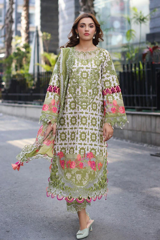 Picture of Charizma - Combination Embroidered Printed Lawn Collection Vol 3 - CC5-27 - Unstitched - Available at Raja Sahib