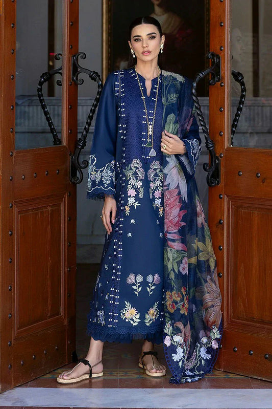 Picture of Saira Shakira - Bloom Luxury Eid Lawn Collection - HANGING GARDENS 2B - Unstitched - Available at Raja Sahib