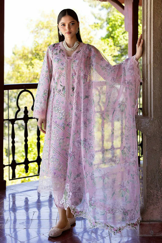 Picture of Saira Shakira - Bloom Luxury Eid Lawn Collection - CELESTIAL BREEZE 5A - Unstitched - Available at Raja Sahib