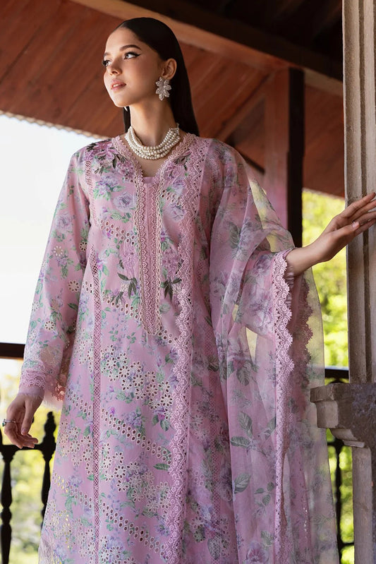 Picture of Saira Shakira - Bloom Luxury Eid Lawn Collection - CELESTIAL BREEZE 5A - Unstitched - Available at Raja Sahib