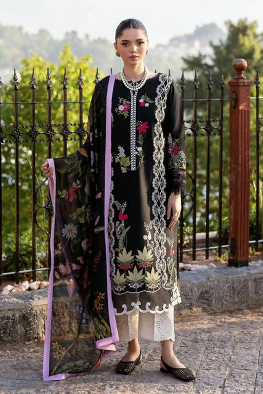 Picture of Saira Shakira - Bloom Luxury Eid Lawn Collection - SAUVAGE 6B - Unstitched - Available at Raja Sahib