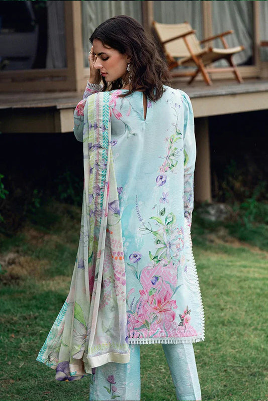 Picture of Roheenaz - Garden Veil Printed Lawn Collection - 3A Twilight Fizz - Unstitched - Available at Raja Sahib