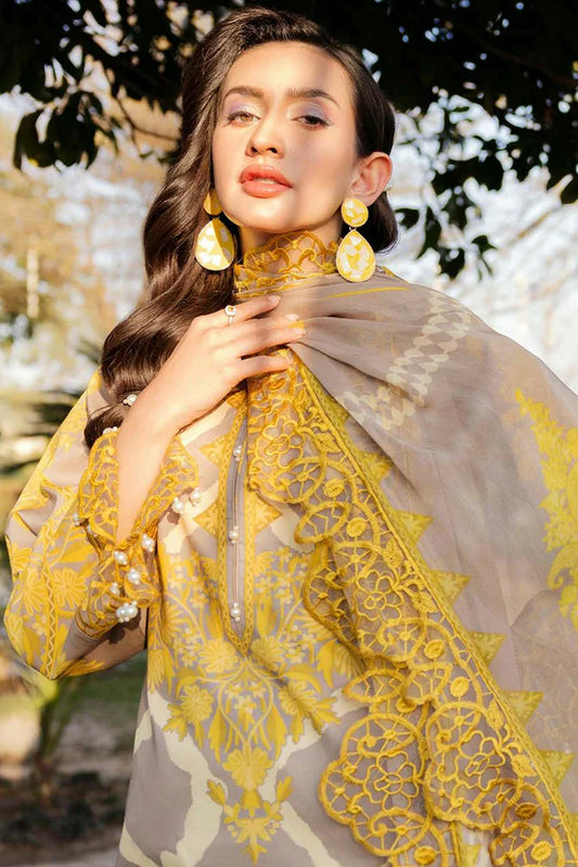 Picture of Charizma - Sheen Chunri Embroidered Printed Lawn Edition Vol 2 - SH5-10 - Unstitched - Available at Raja Sahib
