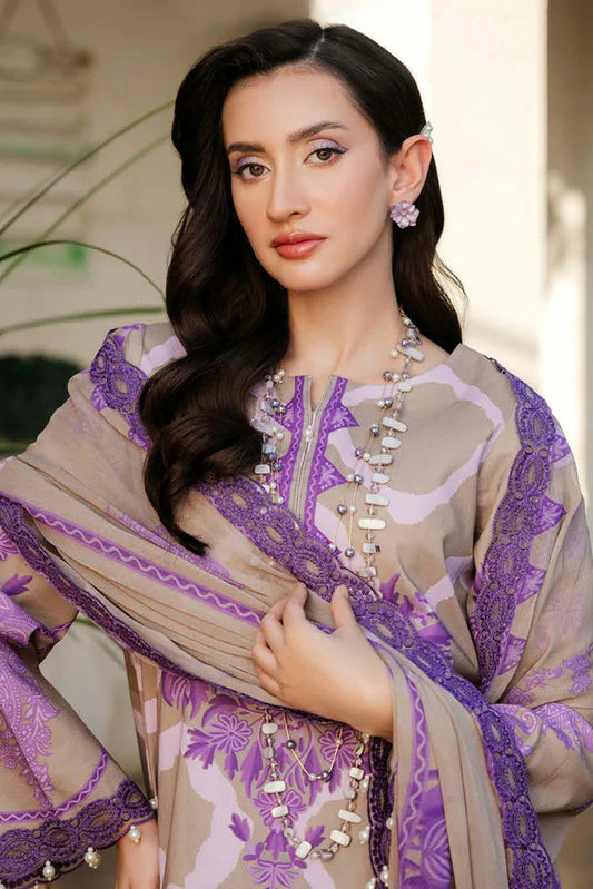 Picture of Charizma - Sheen Chunri Embroidered Printed Lawn Edition Vol 2 - SH5-11 - Unstitched - Available at Raja Sahib