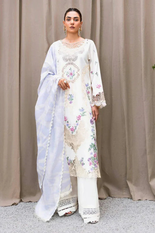 Picture of Manara - Magnolia Garden - MG 08 Mirage - Unstitched - Available at Raja Sahib