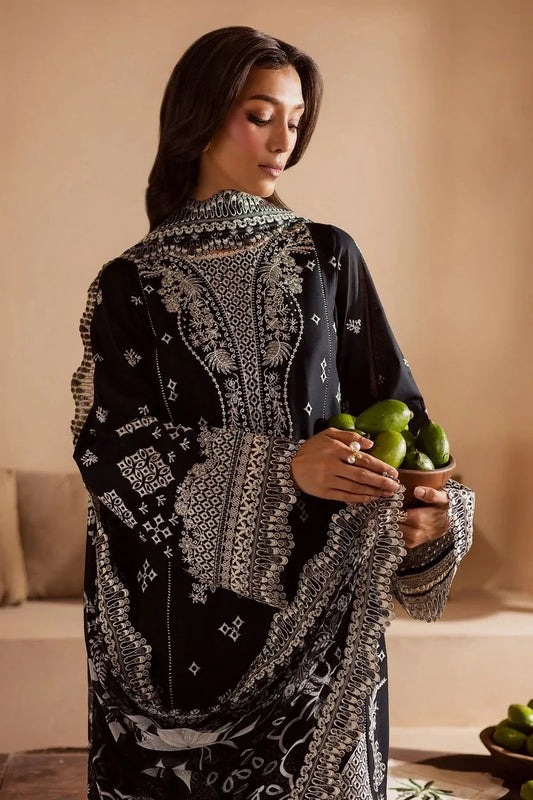 Picture of Nureh - Koyal Monochrome Lawn Collection - NE-167 - Unstitched - Available at Raja Sahib