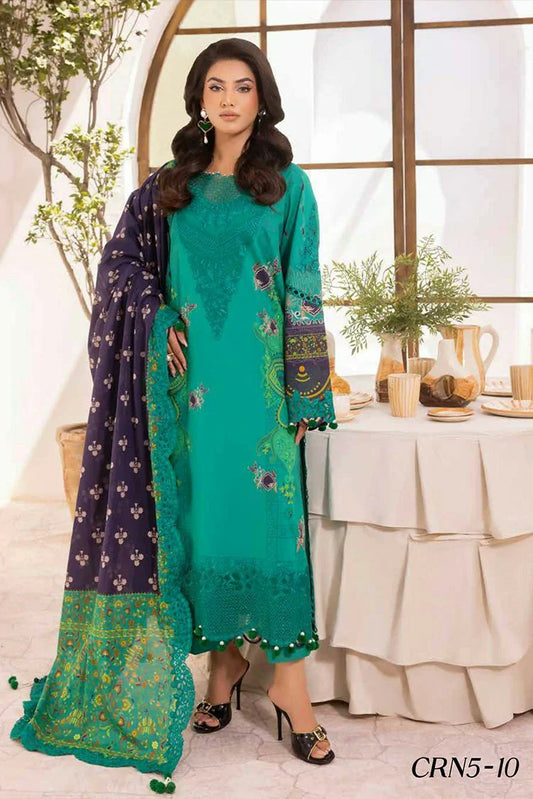 Picture of Charizma - Range Embroidered Lawn Collection Vol 2 - CRN5-10 - Unstitched - Available at Raja Sahib