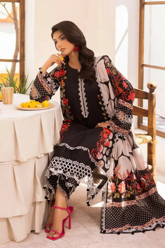 Picture of Charizma - Range Embroidered Lawn Collection Vol 2 - CRN5-13 - Unstitched - Available at Raja Sahib