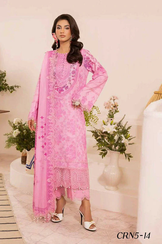 Picture of Charizma - Range Embroidered Lawn Collection Vol 2 - CRN5-14 - Unstitched - Available at Raja Sahib