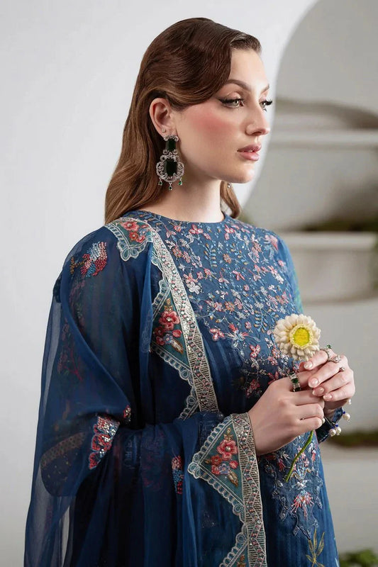 Picture of Nureh - Amaya Embroidered & Printed Chiffon Collection Vol 3 - AM-23 - Unstitched - Available at Raja Sahib