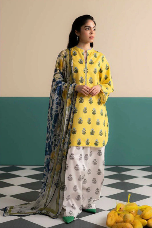 Picture of Zara Shahjahan - Coco Prints Vol 3 - ZOFI-4A - Unstitched - Available at Raja Sahib