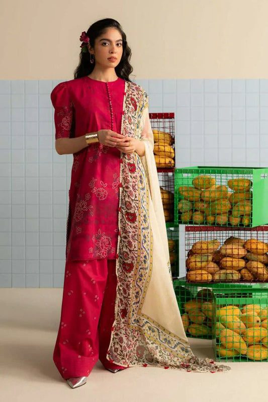Picture of Zara Shahjahan - Coco Prints Vol 3 - KINA-6B - Unstitched - Available at Raja Sahib