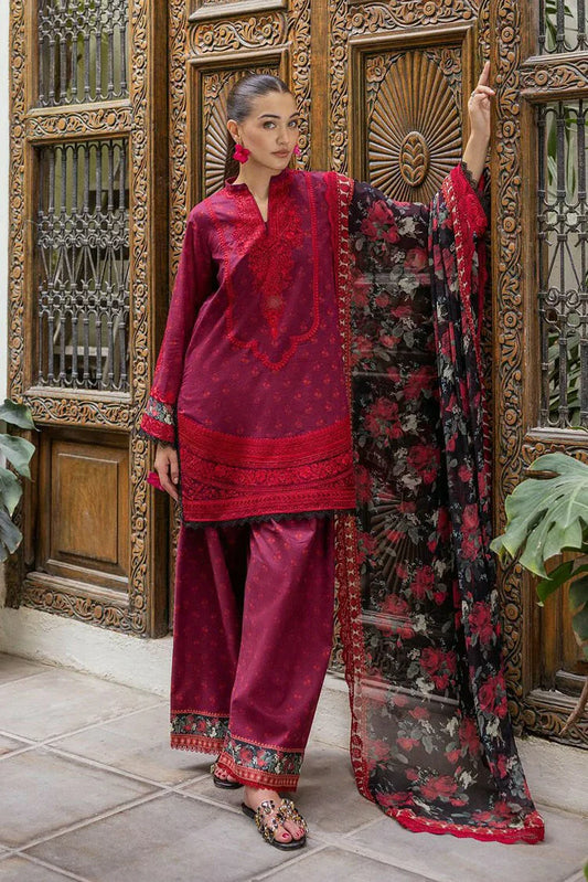 Picture of Zainab Chottani - Tahra Lawn Collection Vol 2 - AYRA-D2 - Unstitched - Available at Raja Sahib