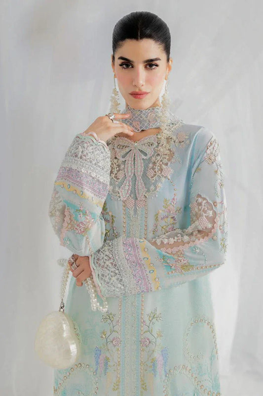 Picture of Qalamkar - Luxe Silk Festive Collection - LK-01 KEEVA - Unstitched - Available at Raja Sahib