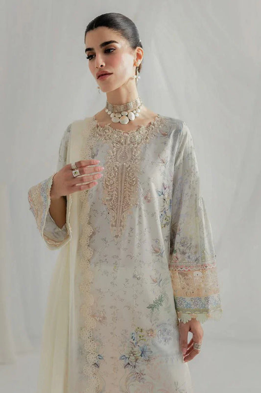 Picture of Qalamkar - Luxe Silk Festive Collection - LK-02 ROISIN - Unstitched - Available at Raja Sahib