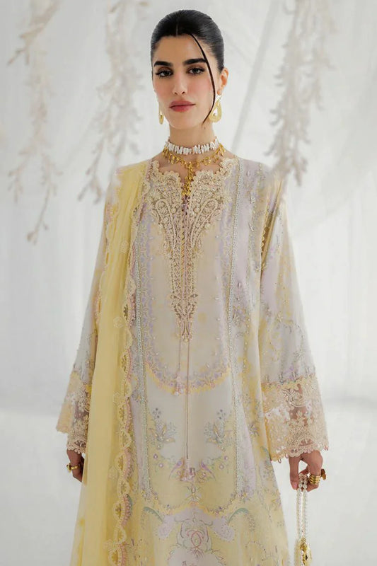 Picture of Qalamkar - Luxe Silk Festive Collection - LK-03 LENI - Unstitched - Available at Raja Sahib