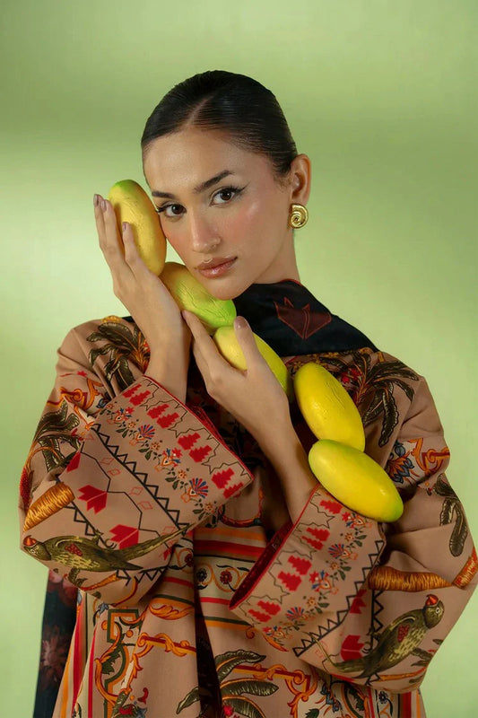 Picture of Saira Rizwan - Joolie Prints - GOLDEN HOUR – JPU25-05 - Unstitched - Available at Raja Sahib