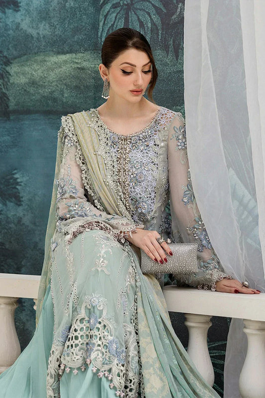 Picture of Maria B - Chiffon Collection - MPC-25-108 - Unstitched - Available at Raja Sahib