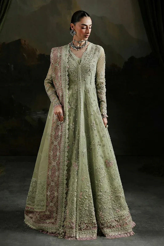 Picture of Qalamkar - Elirah Formals - MF-02 SAGE AURA - Unstitched - Available at Raja Sahib