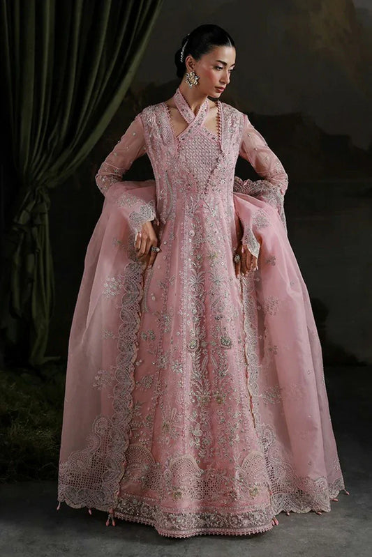 Picture of Qalamkar - Elirah Formals - MF-03 BLUSH REVERIE - Unstitched - Available at Raja Sahib