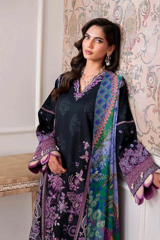 Picture of Roheenaz - Aezel Fall Embroidered Cambric Collection - 5A Emera - Unstitched - Available at Raja Sahib