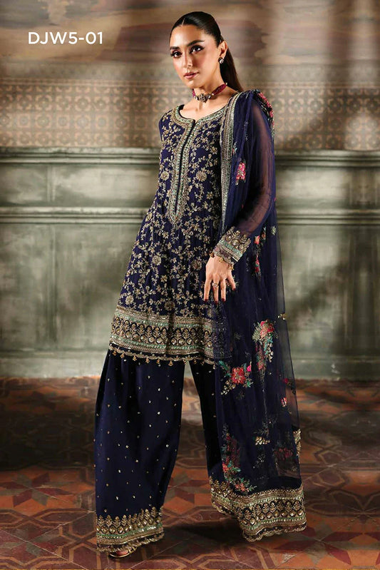 Picture of Charizma - Dastan-e-Jashan Premium Chiffon Collection Limited Edition Vol 1 - DJW5-01 - Unstitched - Available at Raja Sahib