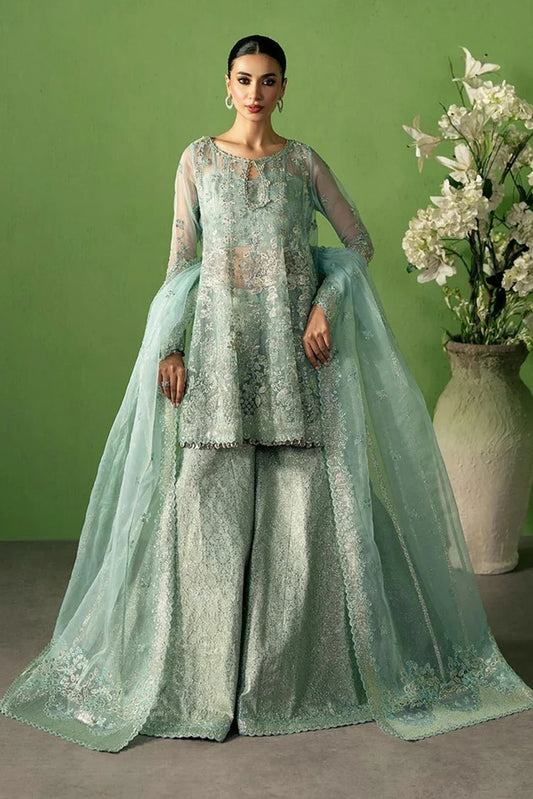 Picture of Ayzel - Pehli Nazar Festive Collection - D-04 Zarbaaf - Unstitched - Available at Raja Sahib