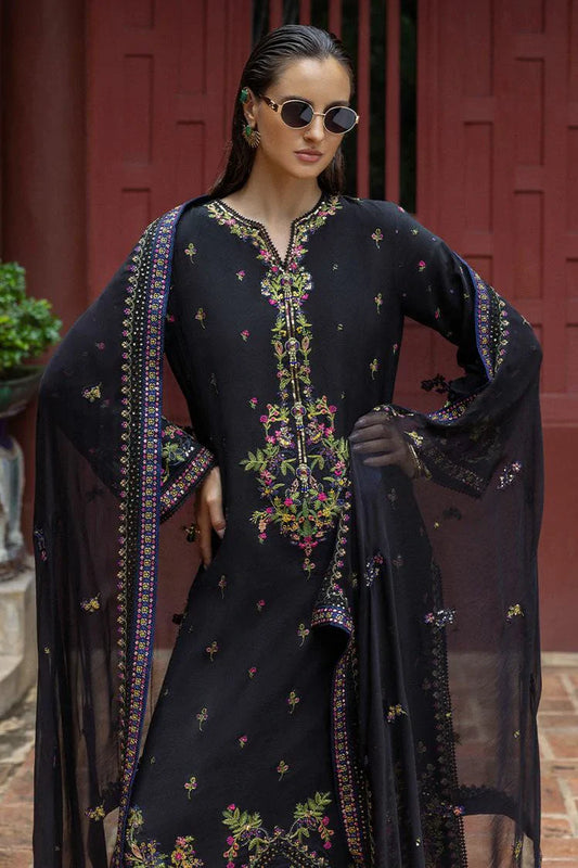 Picture of Mushq - Hemline Nuvera Collection - HUNES250108U Onyxa - Unstitched - Available at Raja Sahib