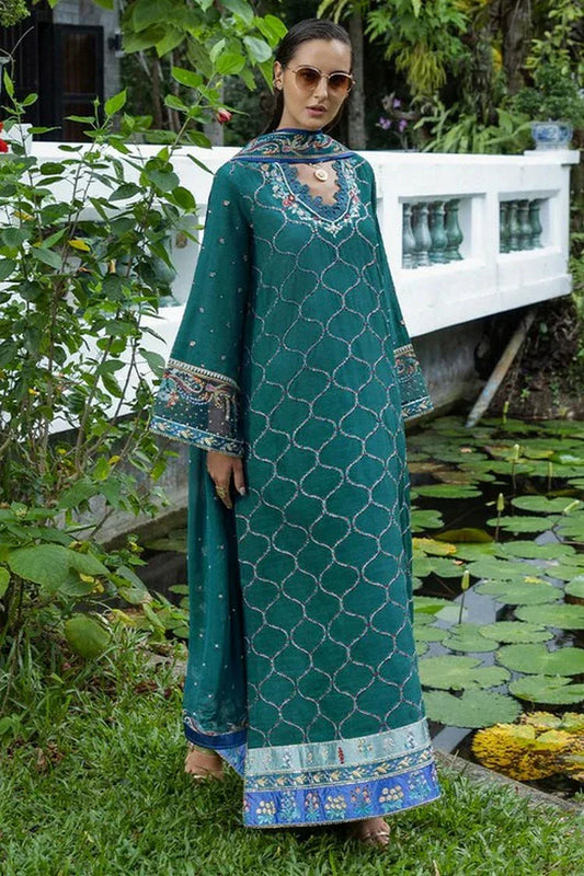 Picture of Mushq - Hemline Nuvera Collection - HUNES250109U Valene - Unstitched - Available at Raja Sahib