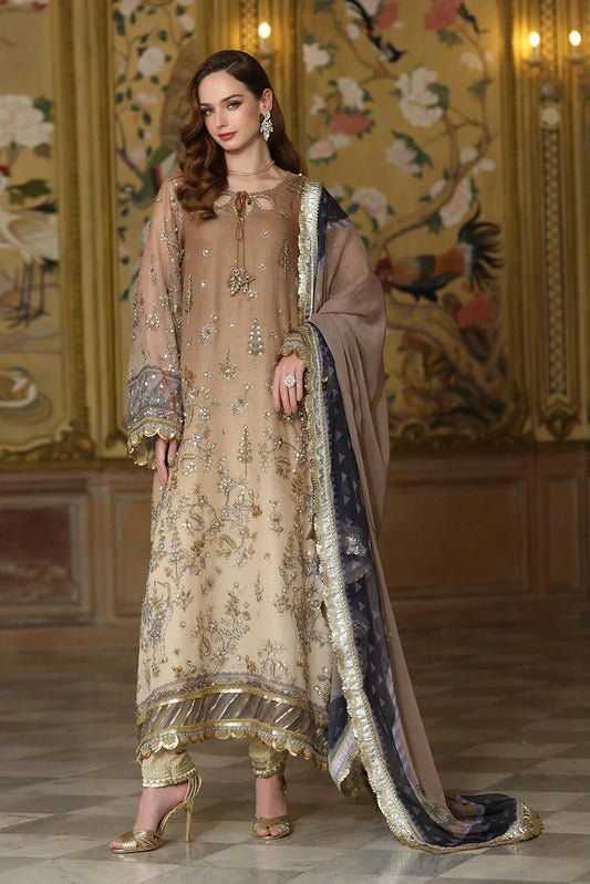 Picture of Noor by Saadia Asad - Noor Festive Handmade Collection - Design 02 - Unstitched - Available at Raja Sahib