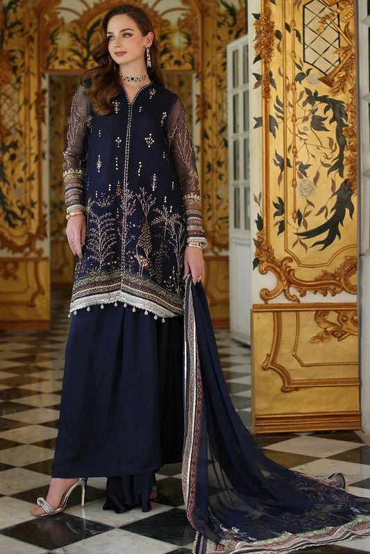 Picture of Noor by Saadia Asad - Noor Festive Handmade Collection - Design 03 - Unstitched - Available at Raja Sahib